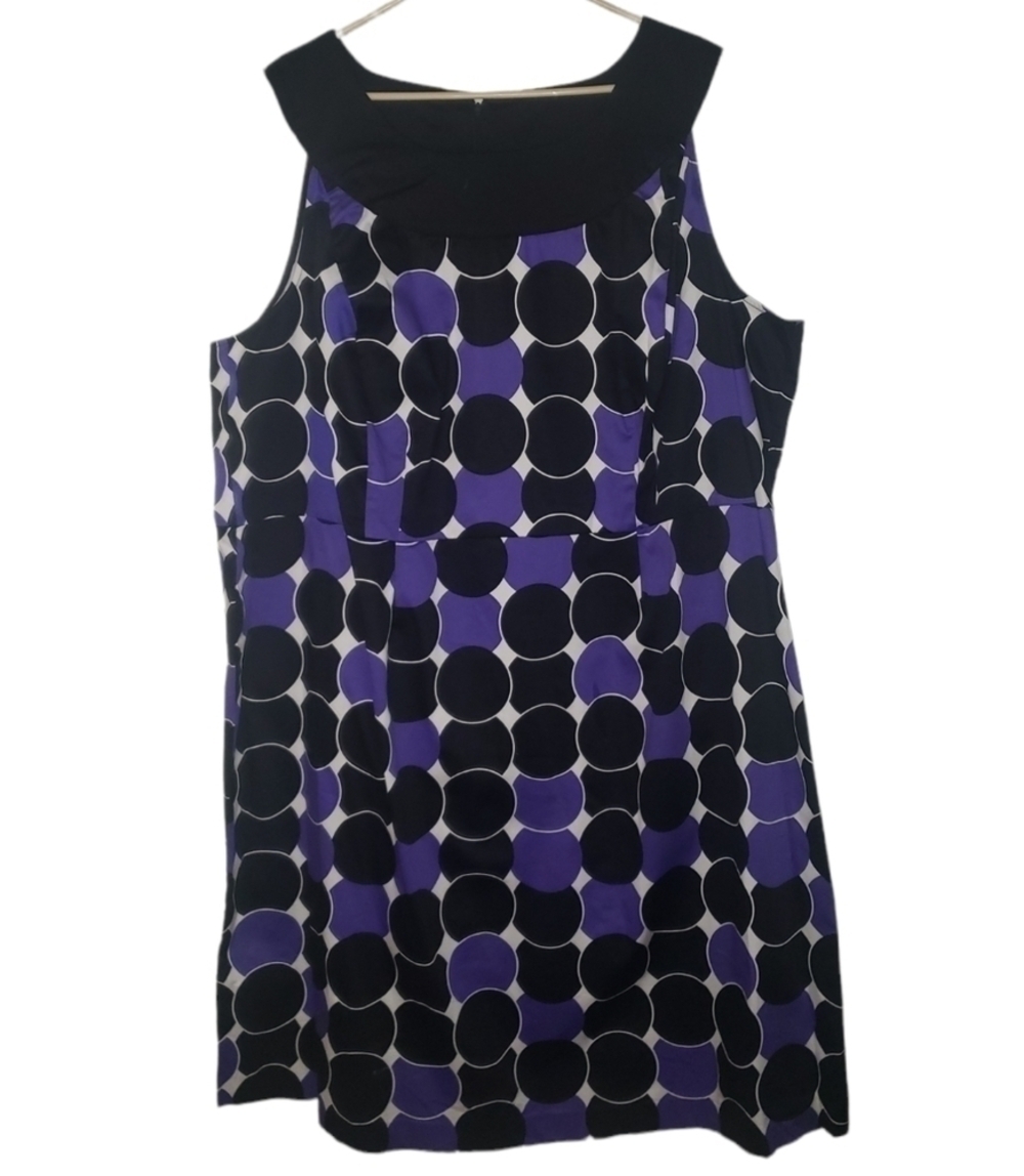 LANE Bryant Plus NWT Shift Sleeveless Dress Women's Size 28